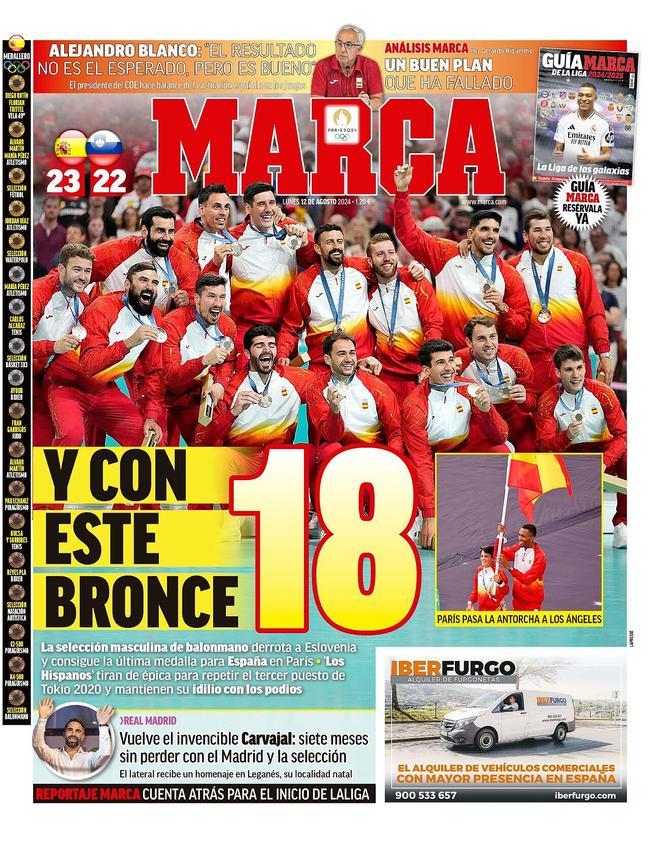 Las portadas de la prensa deportiva de hoy