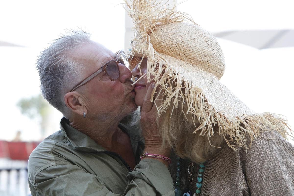 Schauspieler Martin Semmelrogge und seine Frau Regine Semmelrogge.