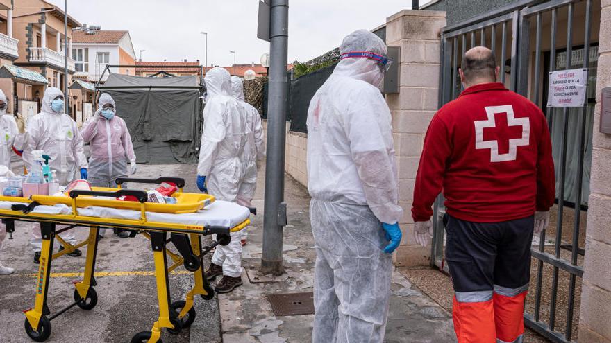 La cifra de fallecidos en residencias se ha triplicado en los últimos quince días