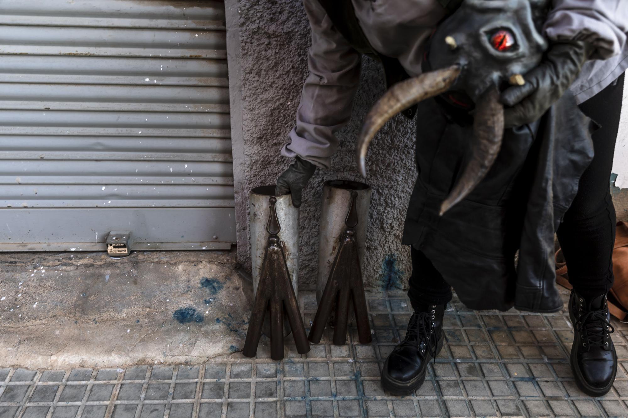 «Queremos romper los roles masculinos en los correfocs»