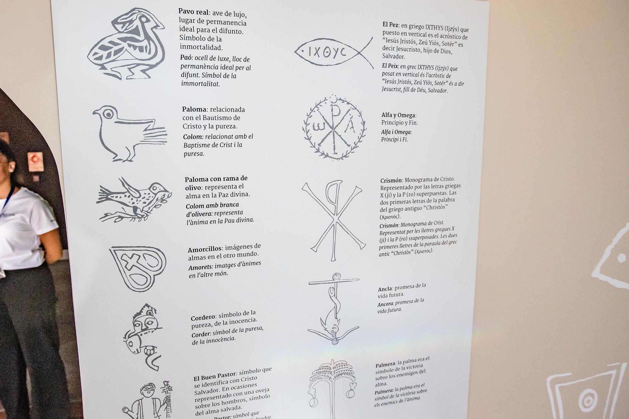 Nueva sala de de Arte Paleocristiano "Signos de Identidad" en el Museo de Arte Sacro de Orihuela