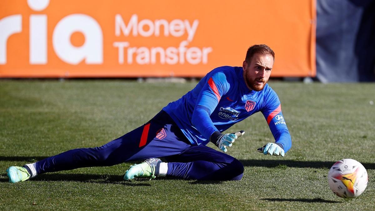 Oblak Atleti entreno