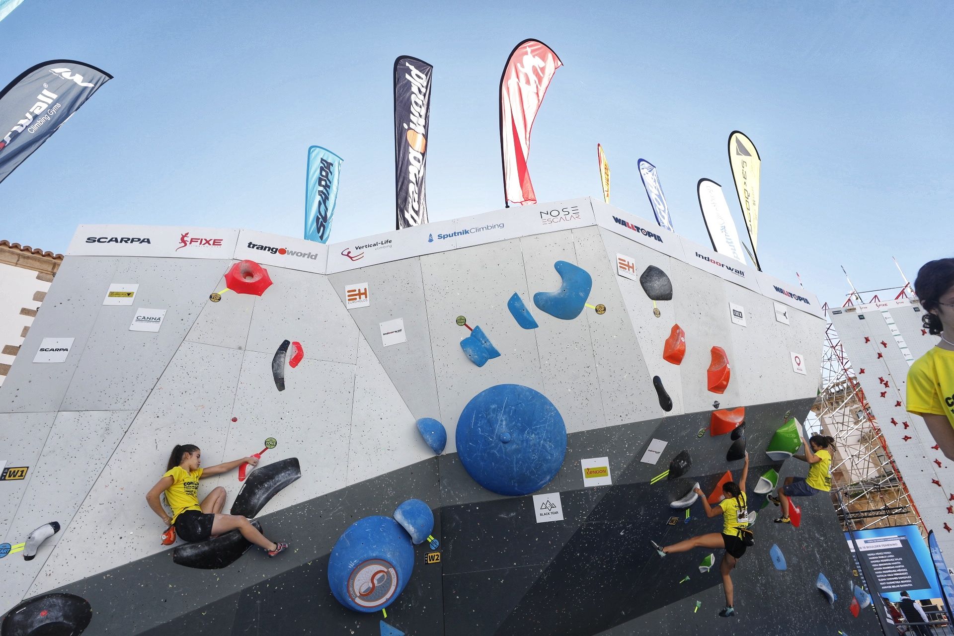 Campeonato de España de Escalada de Bloque y Velocidad y Copa de España de Velocidad en Cáceres