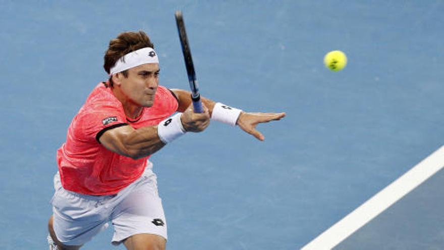 Un desconocido sorprende a David Ferrer en Australia