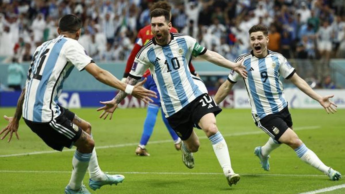 Messi marcó ante México
