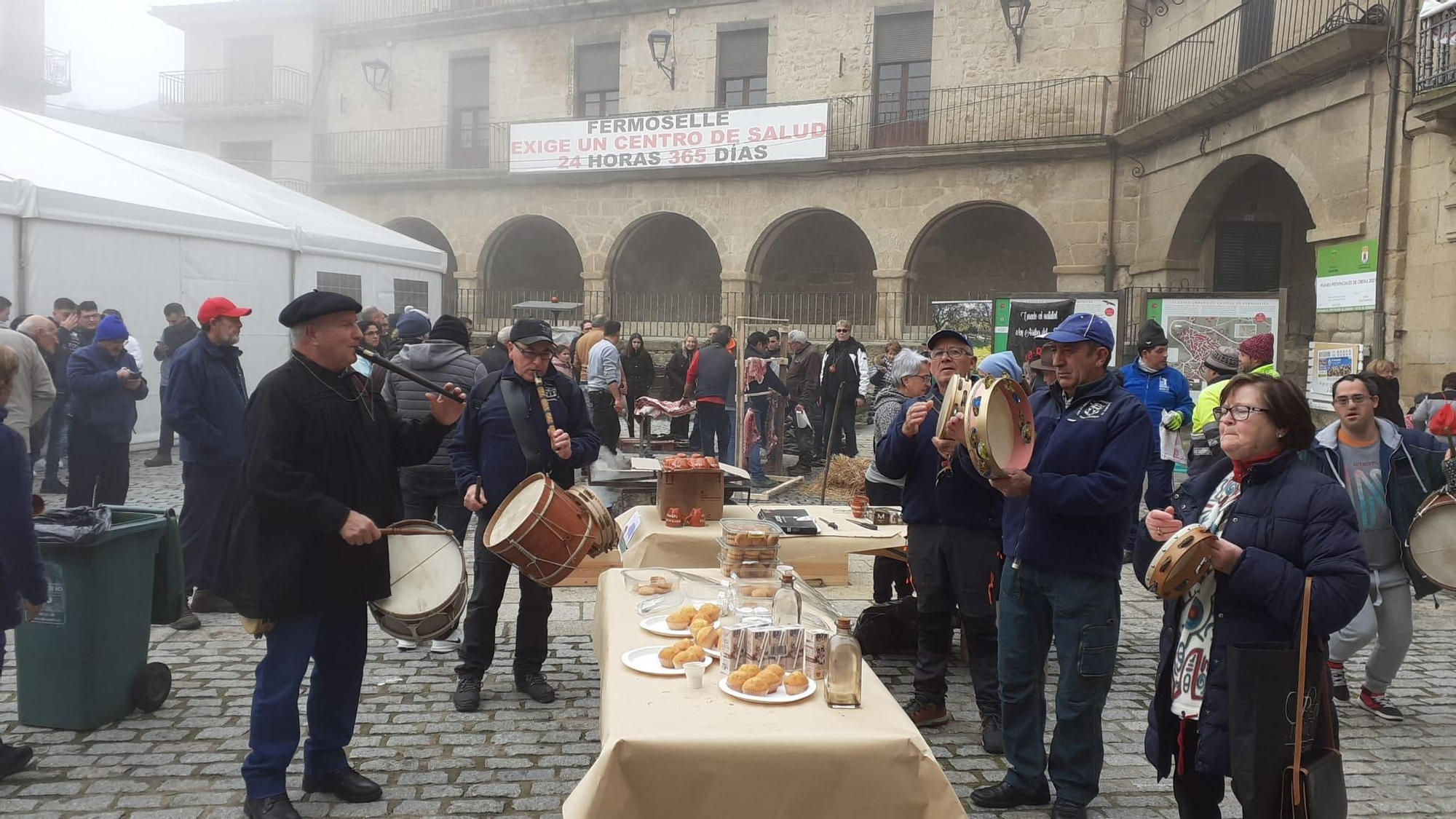 Fiesta de la matanza en Fermoselle