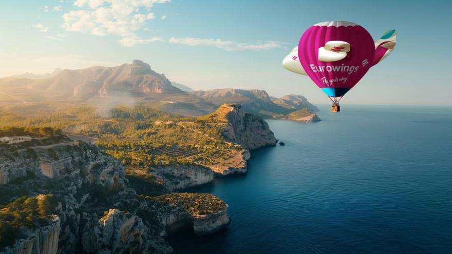 Mit dem Heißluftballon von Düsseldorf nach Mallorca: Eurowings landet mit Aprilscherz PR-Coup