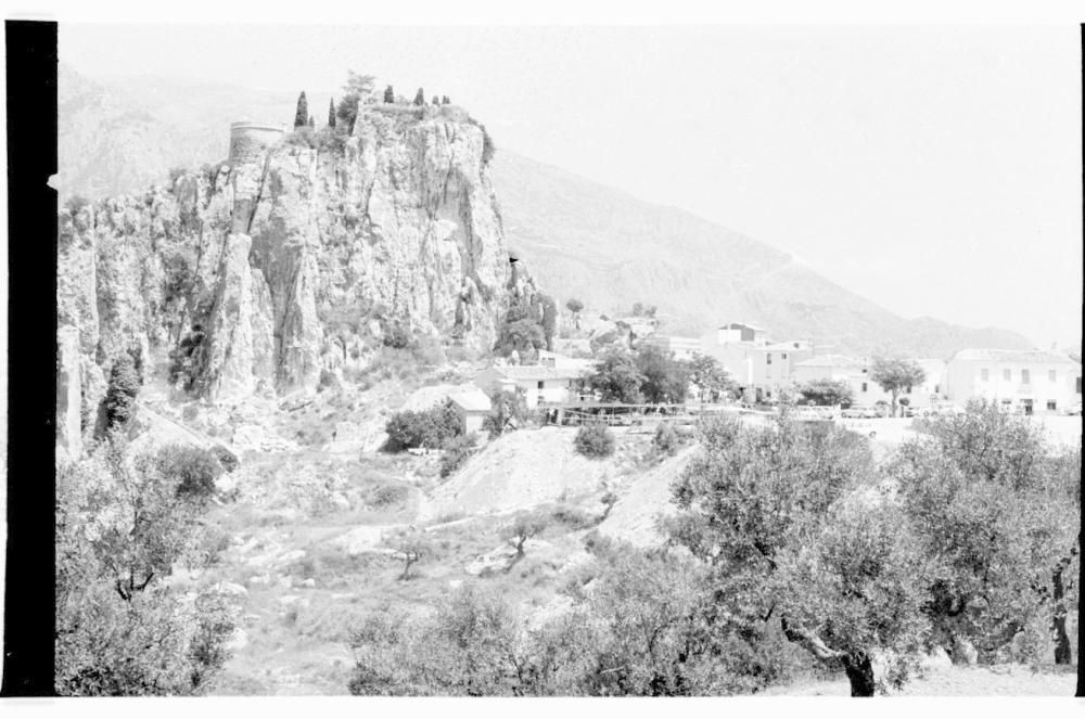 Castell de Guadalest. Agost 1972