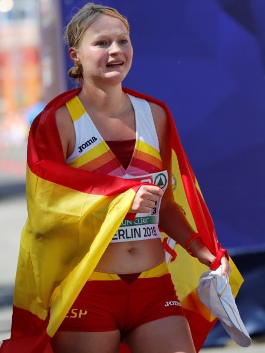 Julia Takacs, medalla de bronce en 50 km marcha en los Europeos