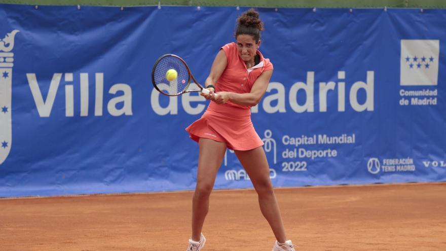 Ángela Fita cae ante Sara Sorribes en primera ronda del II Open Villa de Madrid