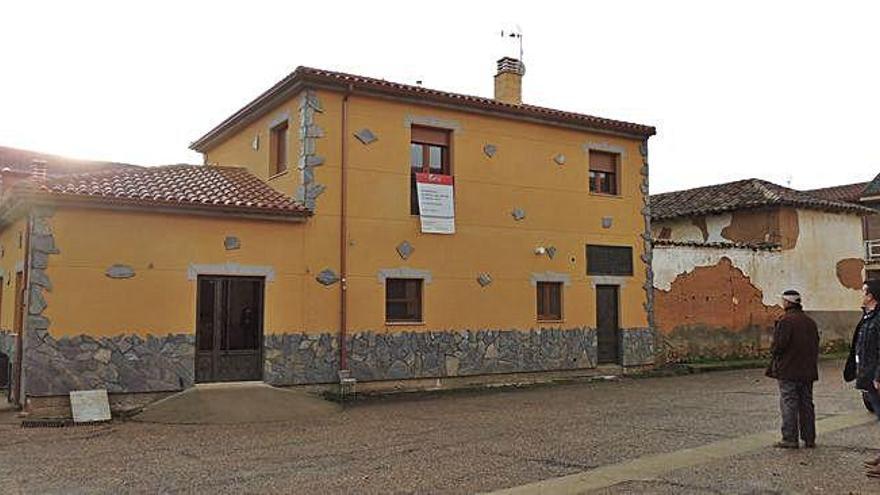 Vivienda destinada a alquiler social en la Plaza Mayor de Villaferrueña.