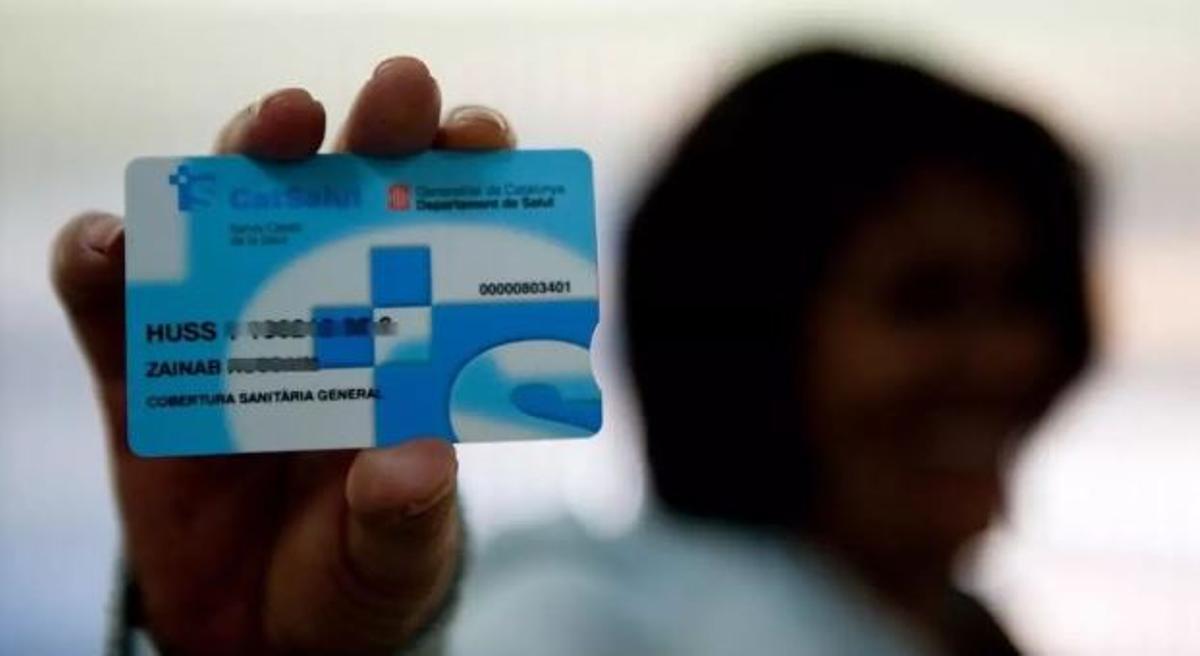 Imatge d'arxiu d'una targeta sanitària