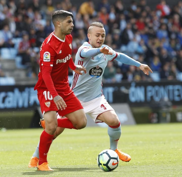 Galería de imágenes con las mejores fotografías de la goleada del Celta al Sevilla (4-0) en Balaídos.