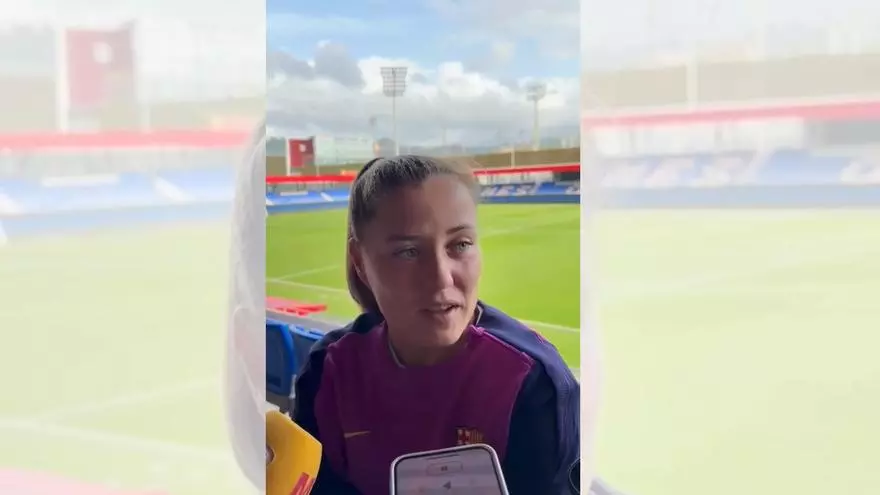 Claudia Pina: "Tenemos más ganas de ganar que nunca"