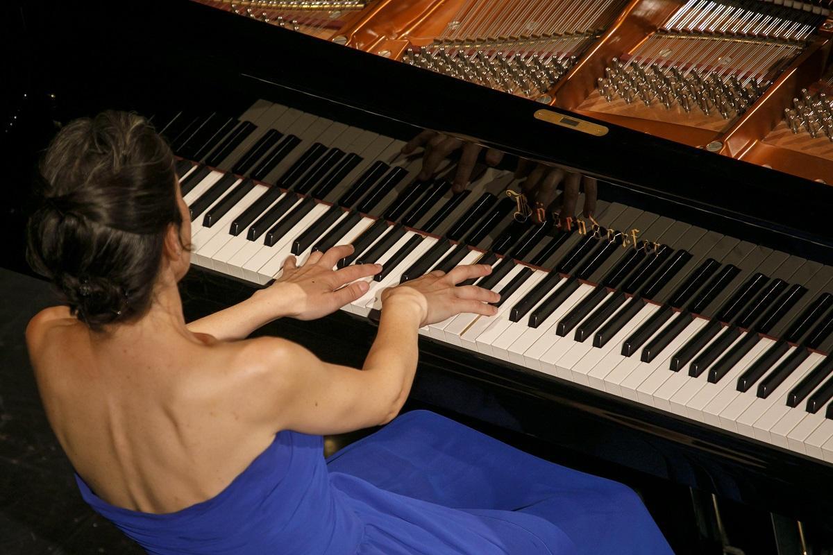 La pianista Alba Ventura.