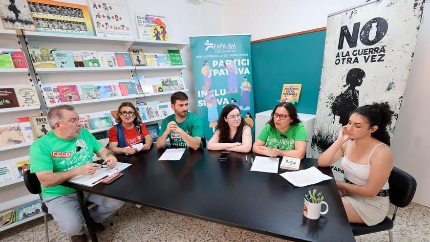Familias, alumnos y sindicatos promoverán una ILP para 