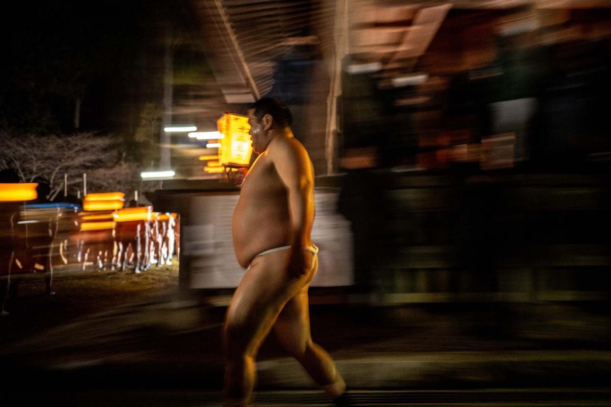 Ritual Sominsai, ampliamente considerado como uno de los festivales más extraños de Japón