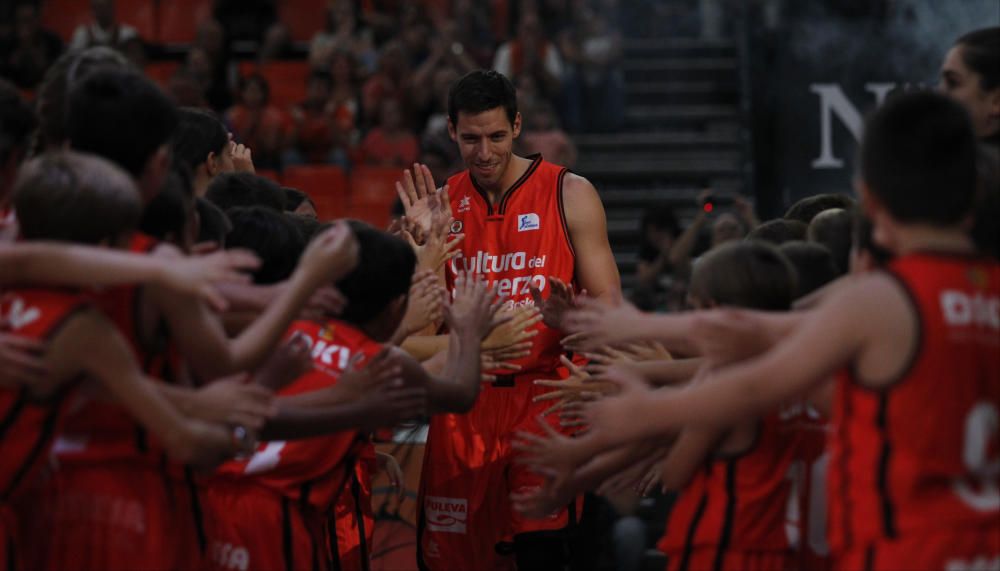 Todas las imágenes de la emotiva presentación del Valencia Basket 2016/17