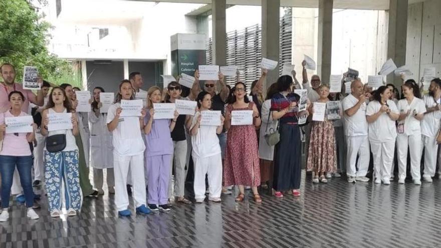 Brecha salarial de hasta 400 euros en el hospital y el departamento de salud de Dénia