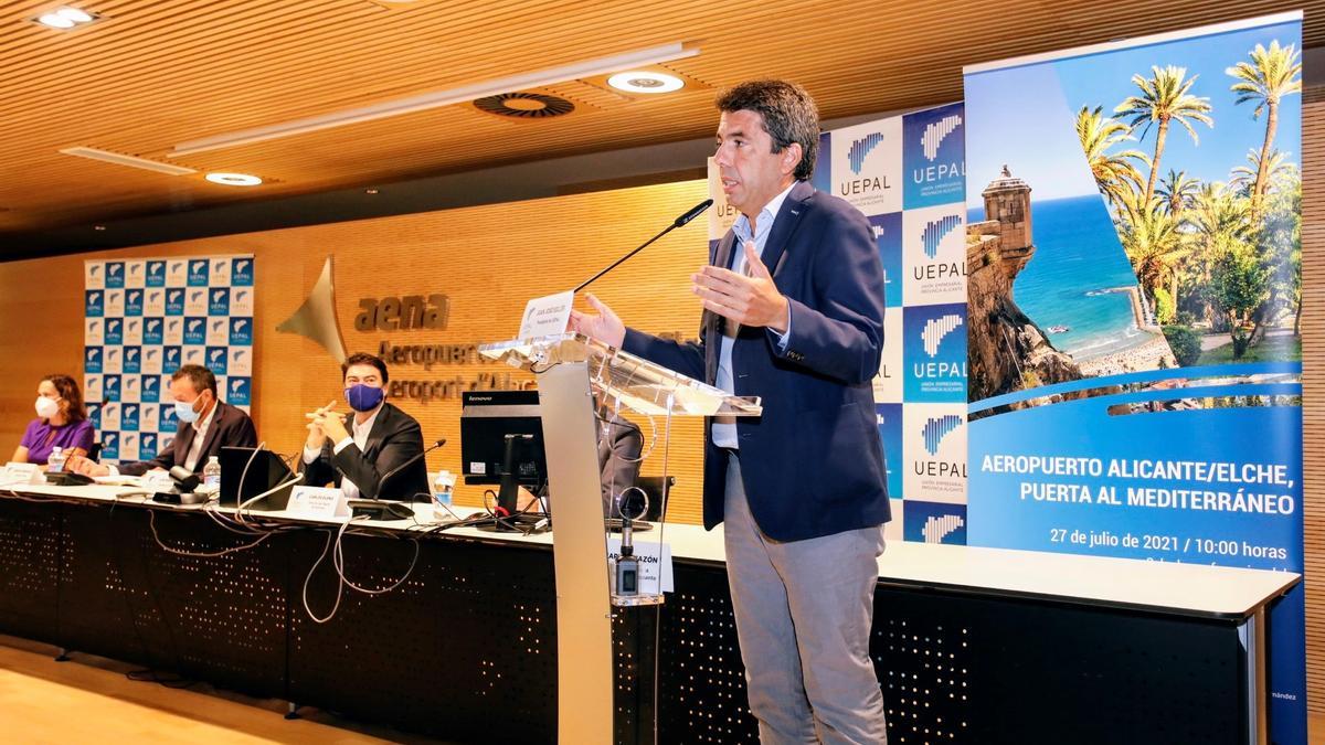 Carlos Mazón inaugurando la jornada