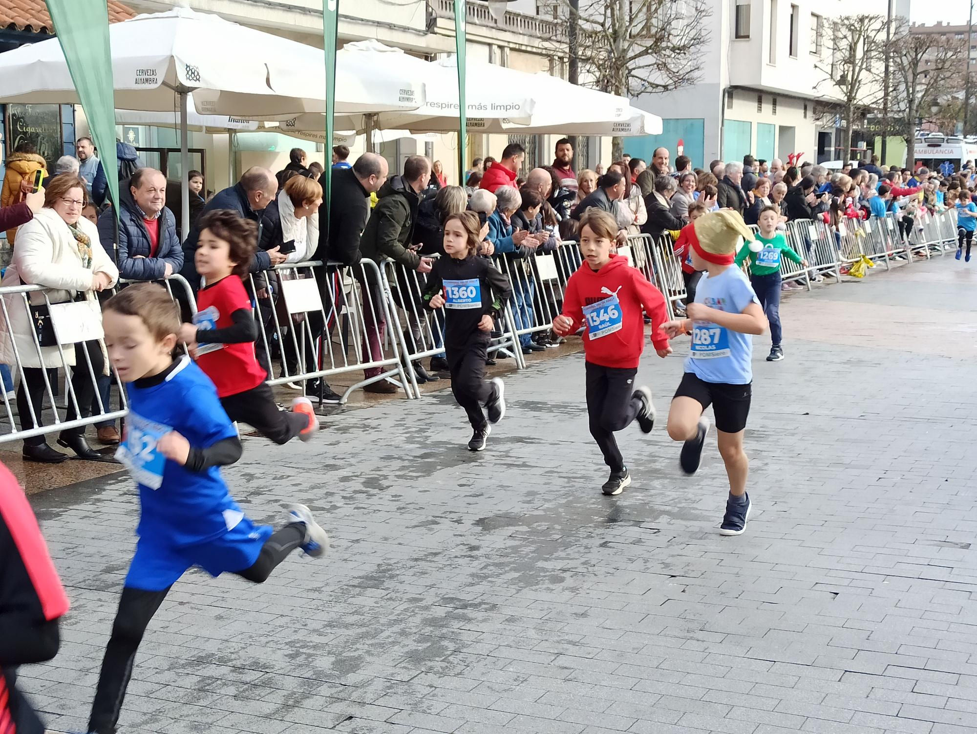 Casi 1.500 participantes disputan la carrera de Fin de Año de Pola de Siero