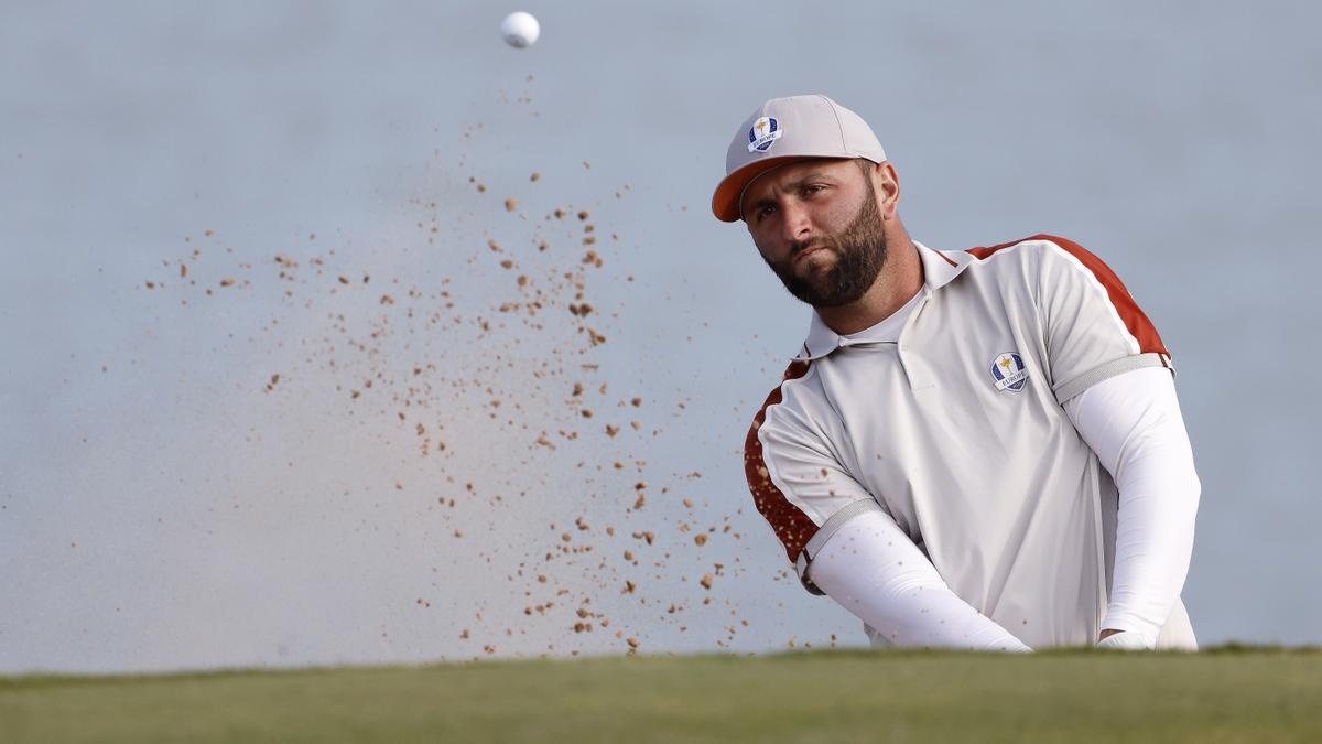 El golfista español John Rahm