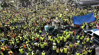 Crece la tensión por las protestas del campo y el Gobierno cita a las organizaciones agrarias