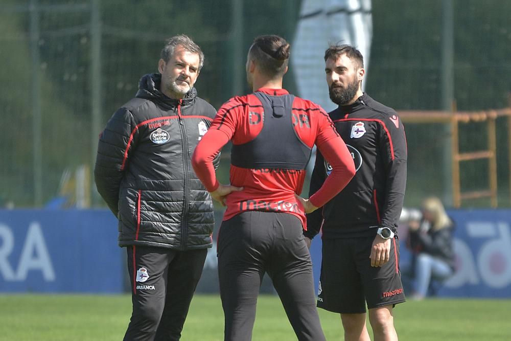 Entrenamiento y lista antes de medirse al Córdoba