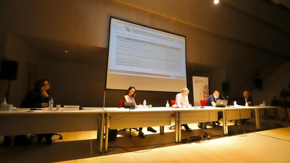 La sala del Auditorio Internacional de Torrevieja que acogió el acto