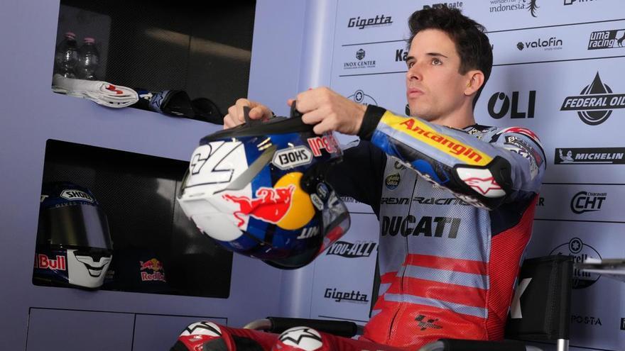 Álex Márquez se cayó en Austin porque vomitó dentro del casco