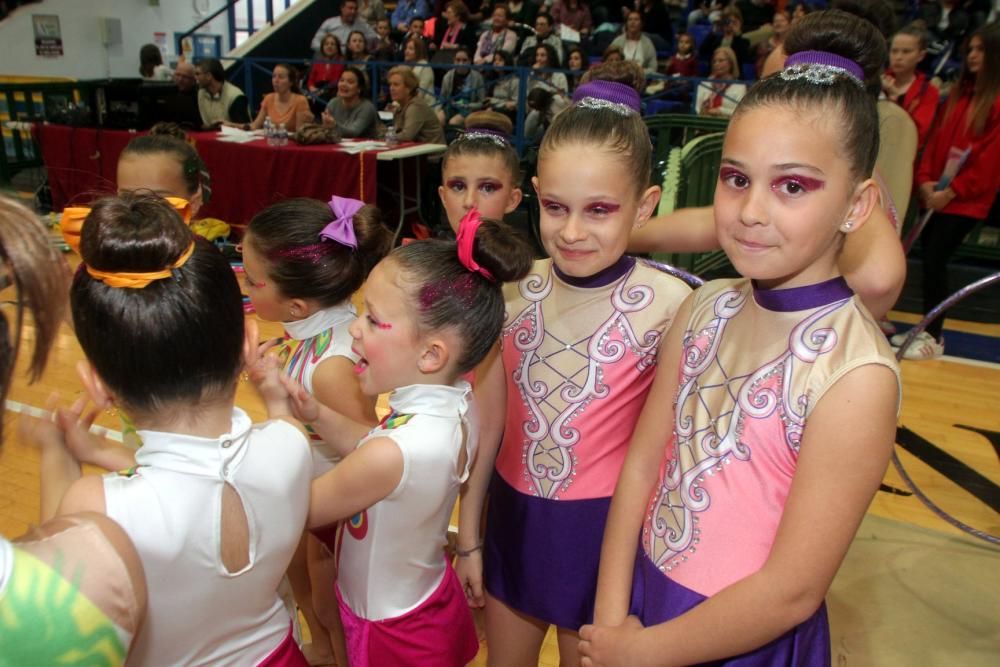 Cartagena celebra la primera jornada de la competición escolar de gimnasia rítmica con más de 1.000 participantes