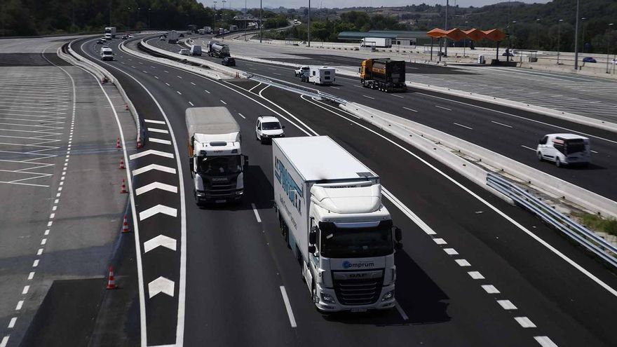 França aixeca les restriccions de camions a la Jonquera per les nevades