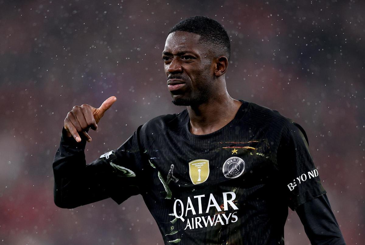 Dembélé, héroe del PSG en Anfield