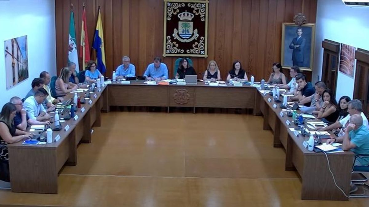Pleno del Ayuntamiento de Palma del Río.