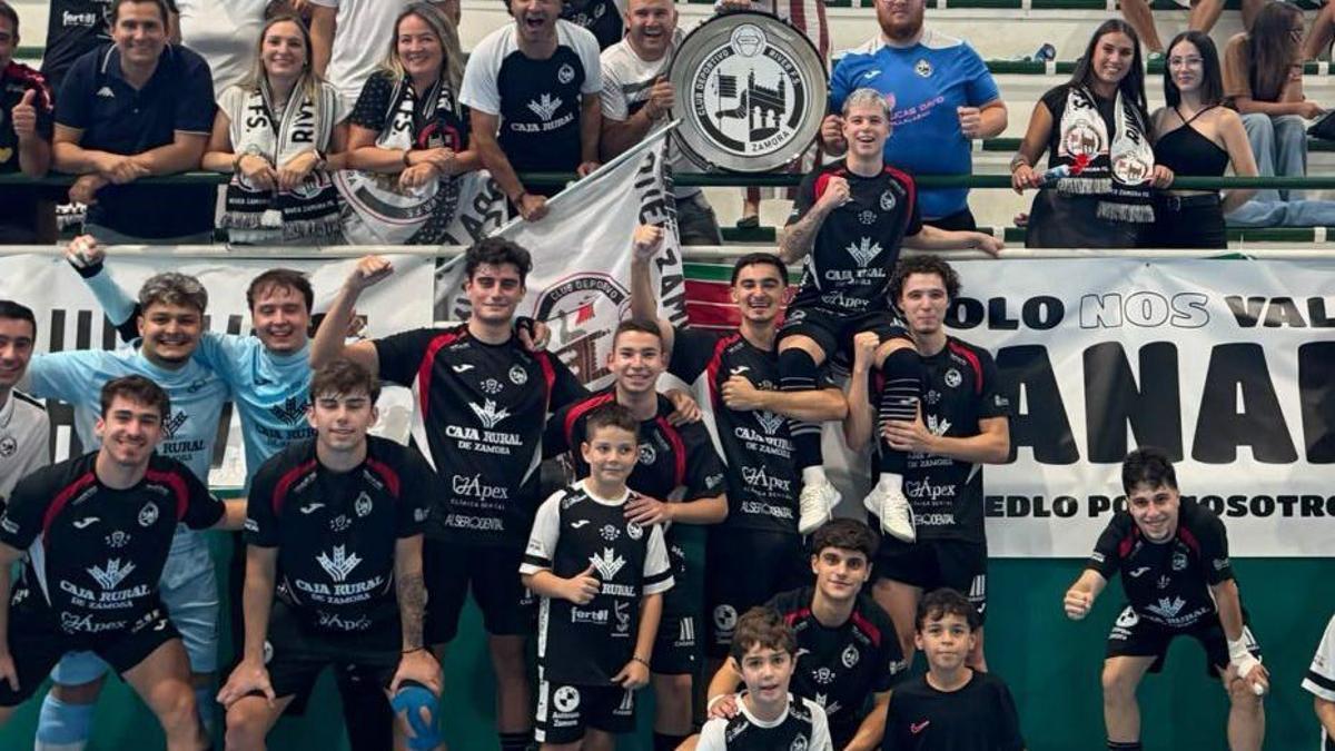 El River Zamora cierra su semana perfecta