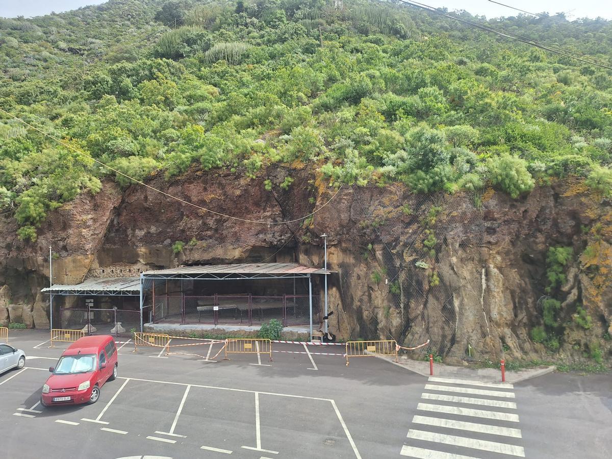 Zona objeto de obras.