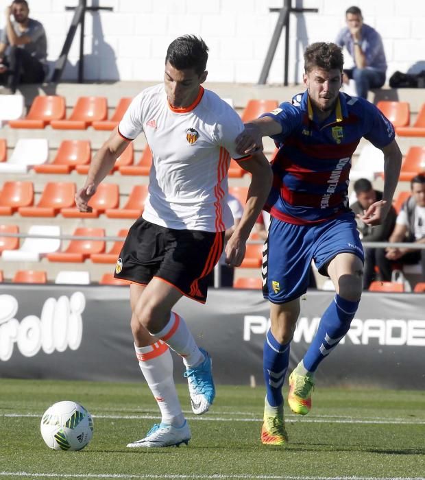 Valencia Mestalla - Llagostera, en imágenes