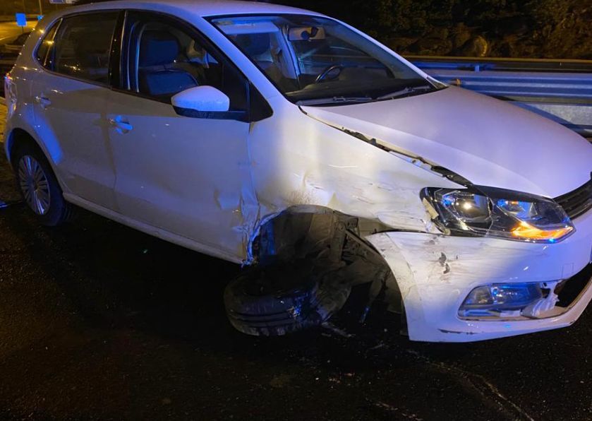 Un conductor ebrio provoca un accidente en Las Palmas de Gran Canaria