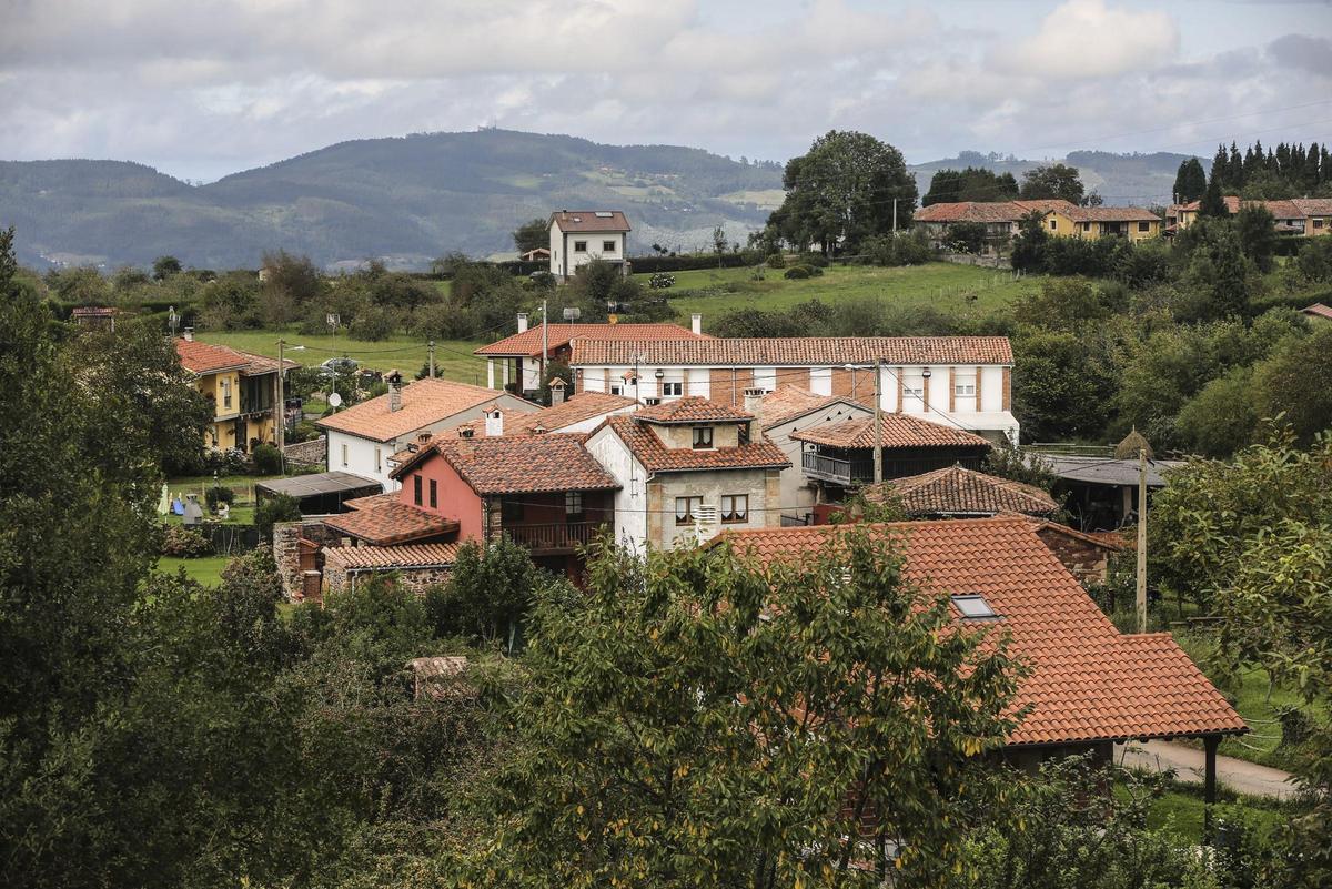 Una vista de Poreñu.