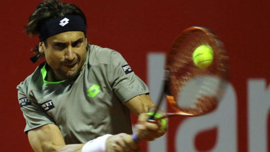 David Ferrer en Buenos Aires.