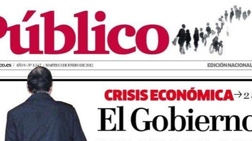 El diario Público solicita el concurso de acreedores