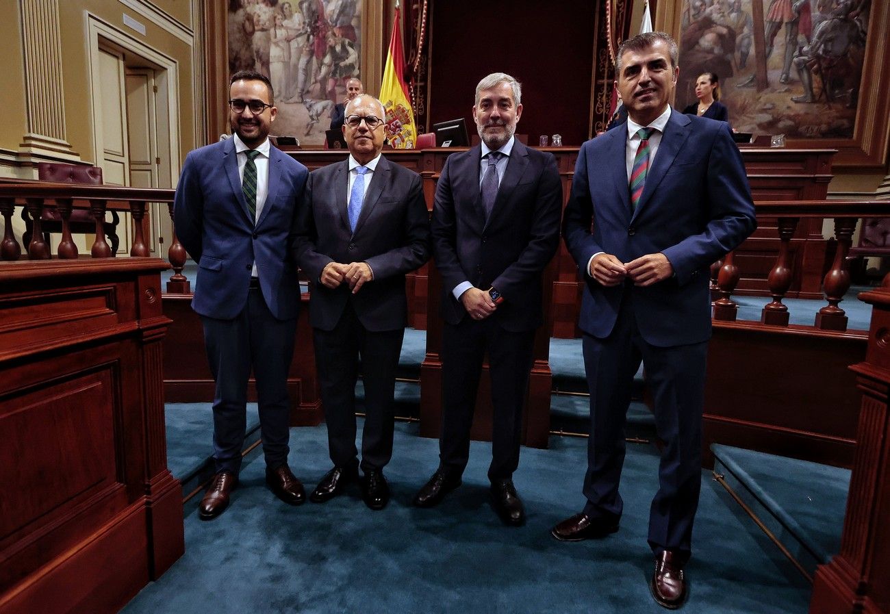 Segunda sesión del debate de investidura en el Parlamento de Canarias