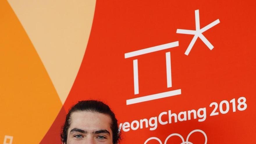 Regino Hernández, tercer medallista español en unos Juegos de invierno.