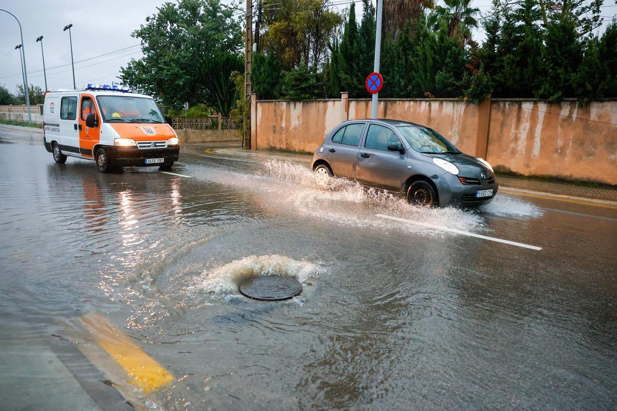 Las imágenes que deja la DANA a su paso por Mallorca