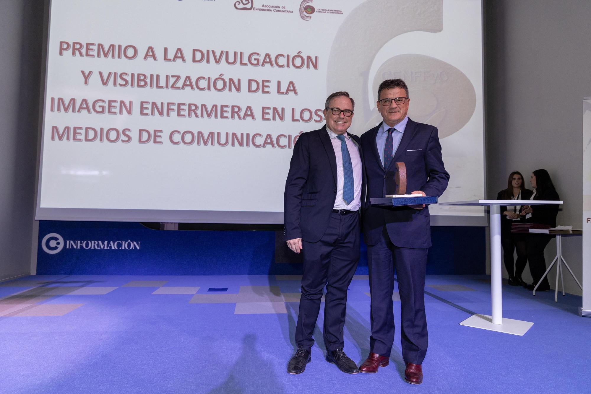 Entrega de premios de la Cátedra de Enfermería Familiar y Comunitaria