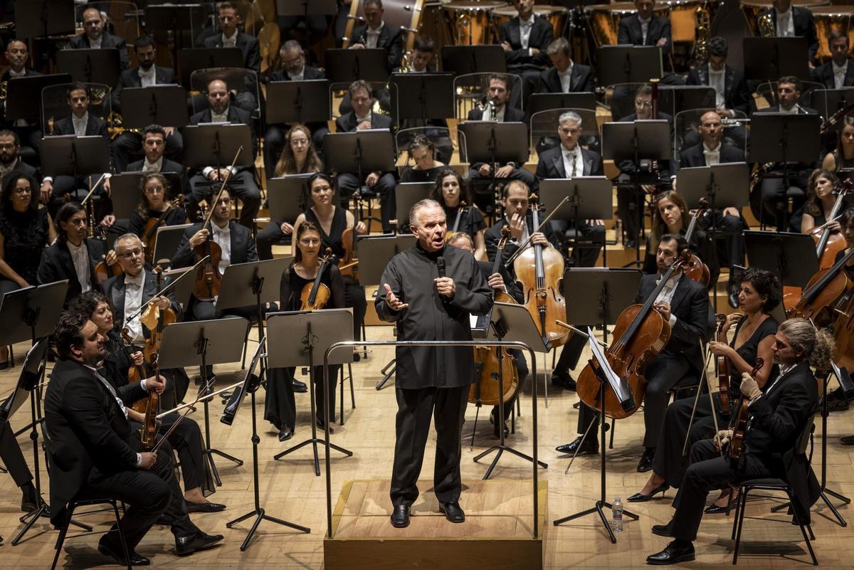Sir Mark Elder con la Orquestra de la Comunitat Valenciana