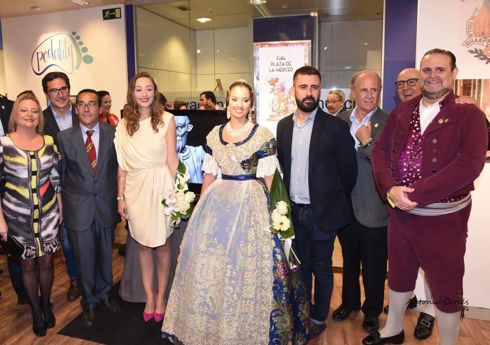 El momento del reencuentro de Rocío Gil con la gente de Merced.