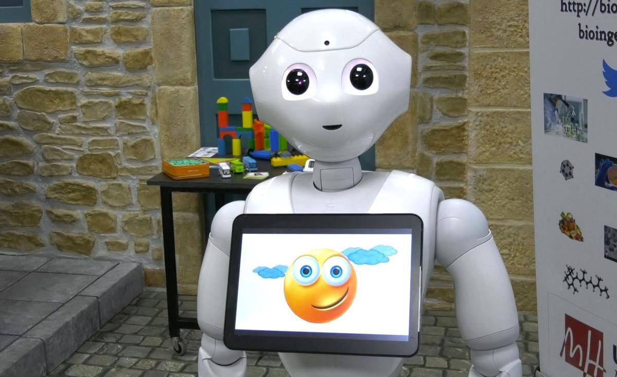 Un robot utilizado como herramienta para ayudar a niños autistas