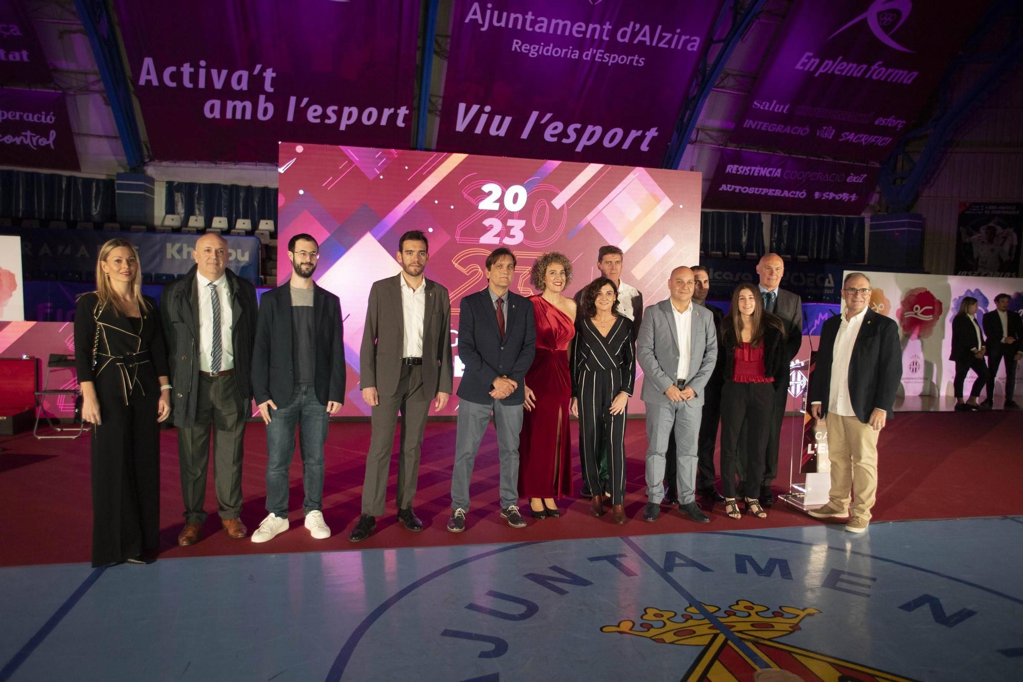 Alzira premia a los mejores deportistas del año