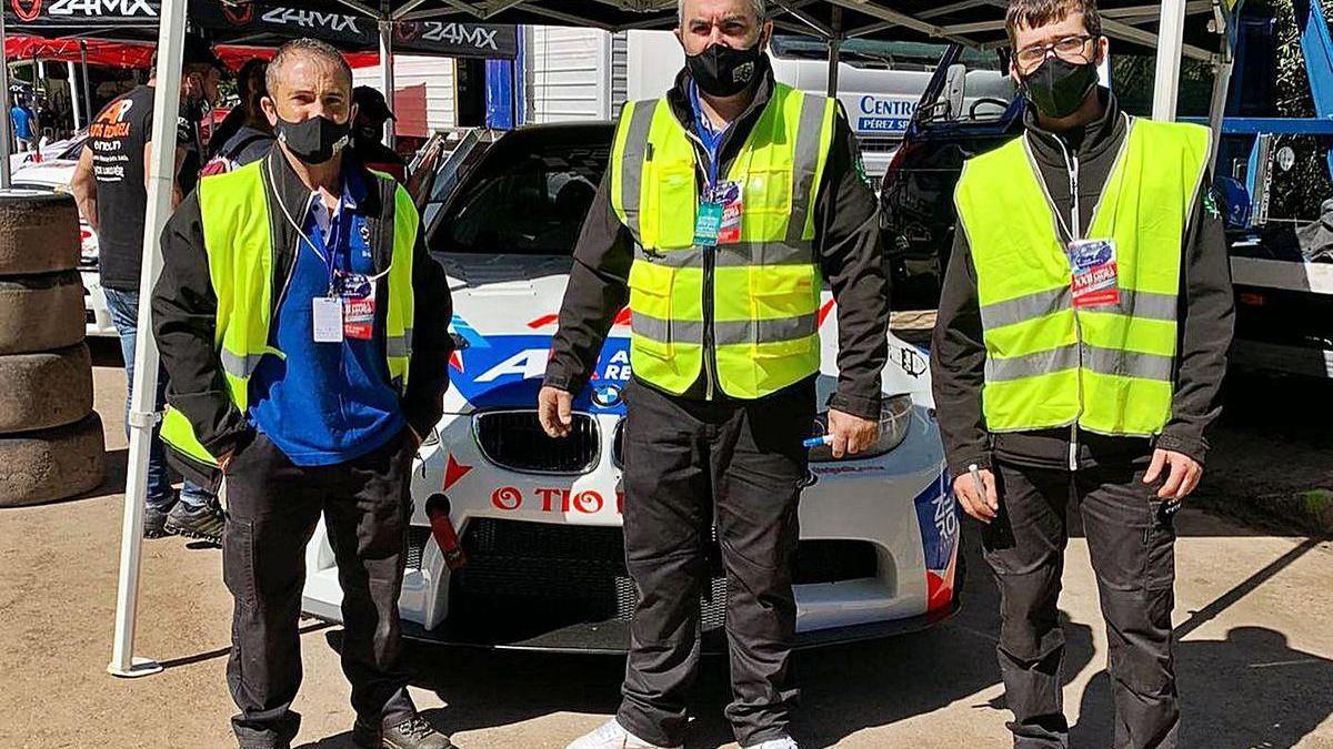 La Escudería Estradense, en la Subida á Saleta